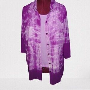 Tank & Blouse Set  Sheer Top